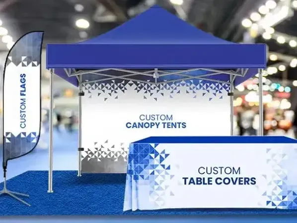 Montáž výstavných stanov