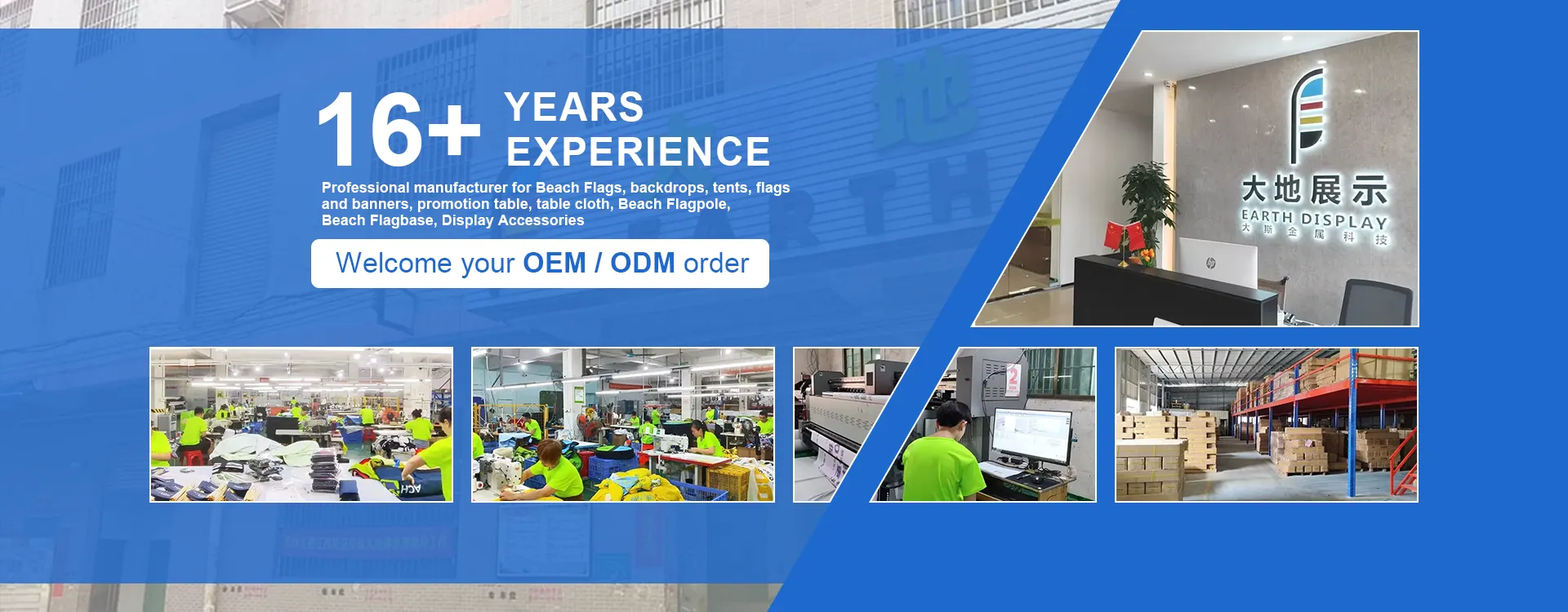 Výrobca stojanov na pozadie