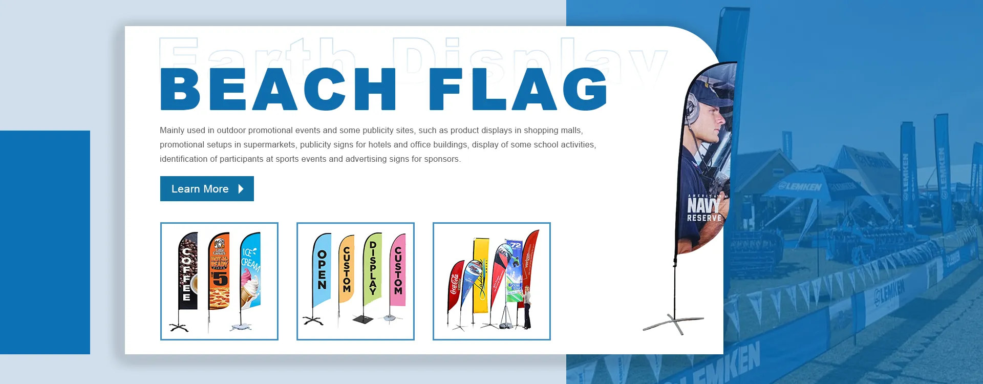 Dodávateľ plážových vlajok