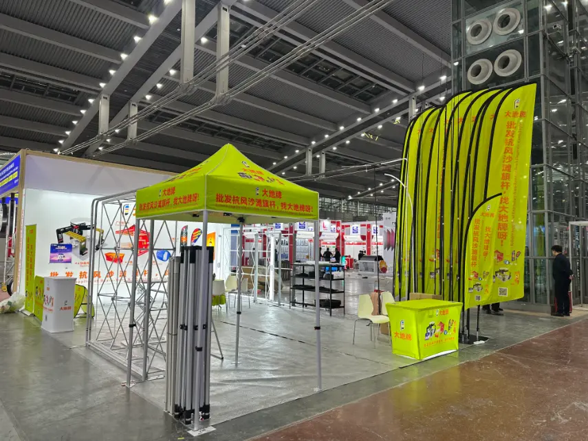 Earth Display mieri do Šanghaja na APPP EXPO 2026 s vlajkovými tyčami Dadi