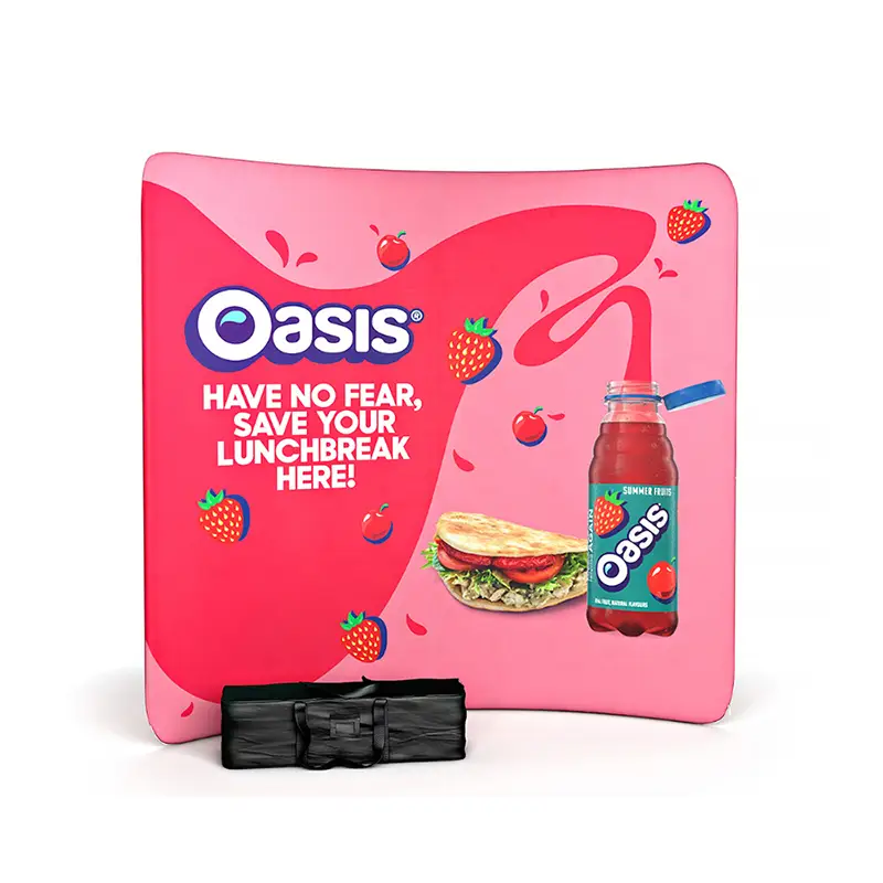 Zakrivený rám pozadia