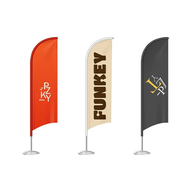 Plážová vlajka stolového peria